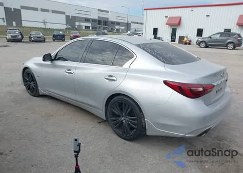2018 Infiniti Q50 3.0T Sport из США, поврежденный, VIN JN1EV7APXJM351765